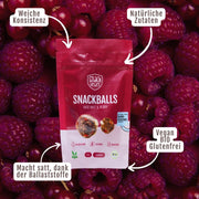 Snackballs - Hazelnut & Berry (8 Packungen)