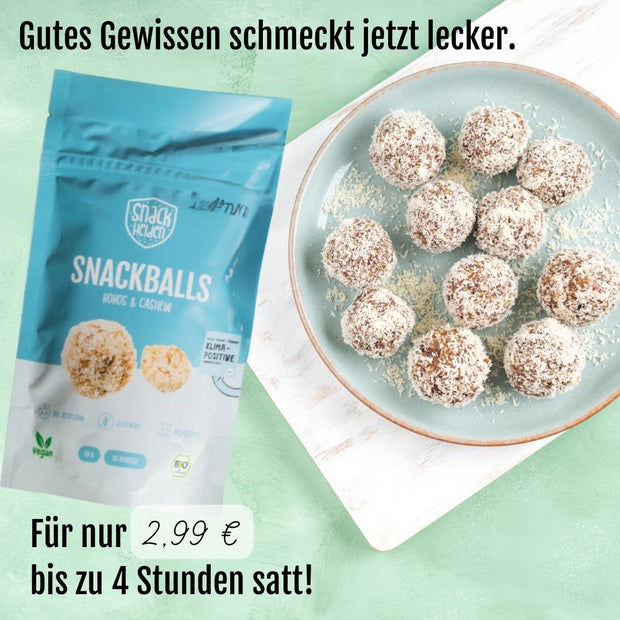 Snackballs - Kokos & Cashew (8 Packungen)