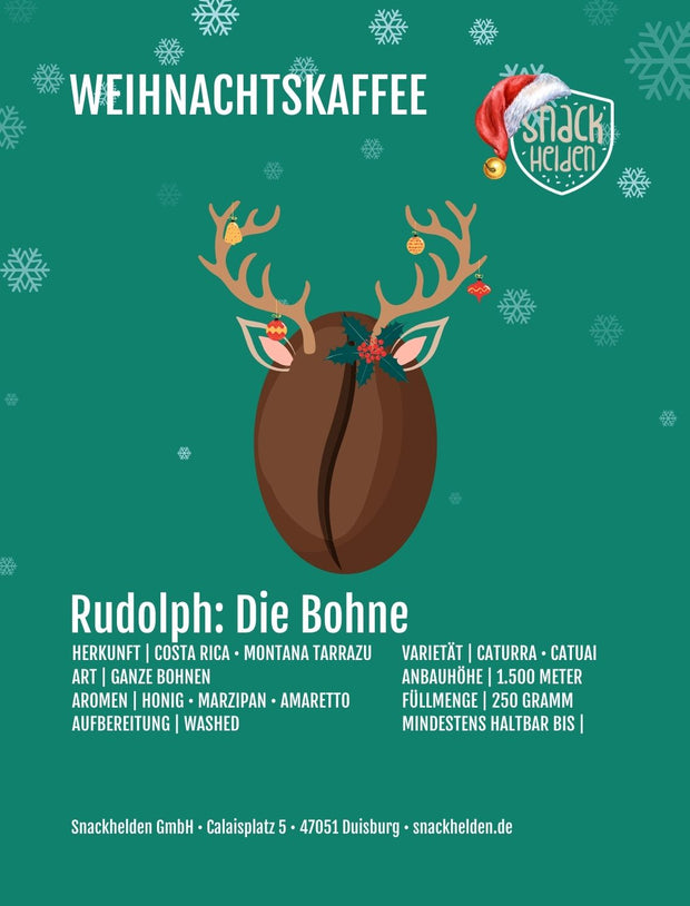 WEIHNACHTSKAFFEE - RUDOLPH: DIE BOHNE 🦌☕️